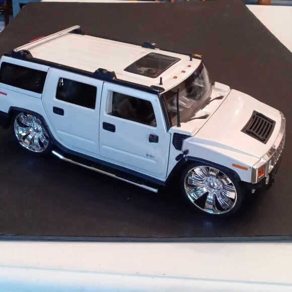 AS IS Jada Toys DUB City Big Ballers Hummer H2 63362W 1:18 Scale VTG SUV Diecast - Picture 2 of 10